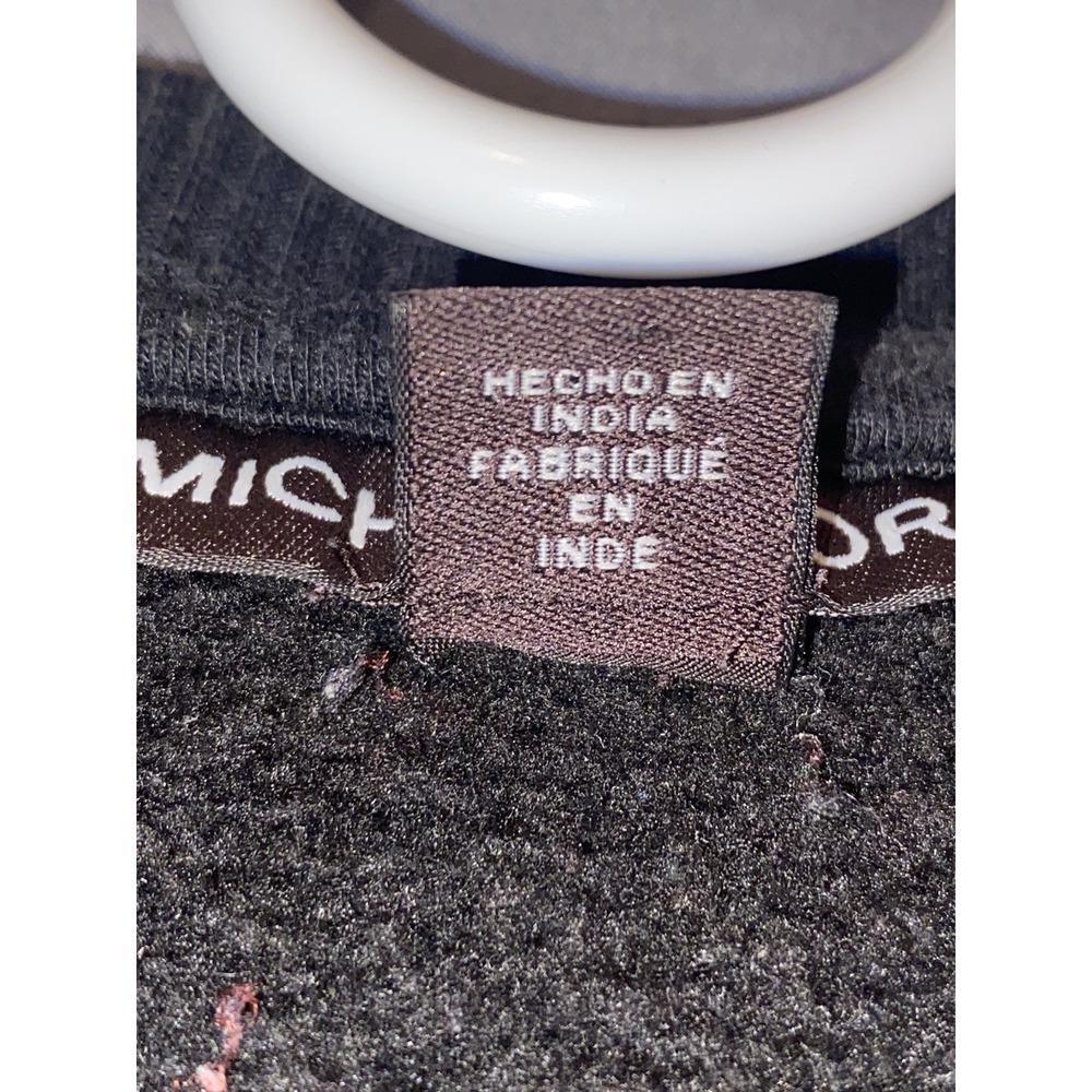 EUC Mens MICHAEL KORS Print Black Pullover Crewneck Sweatshirt Size S Medium - Picture 3 of 7